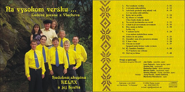 Obal CD "Na vysokom versku..."